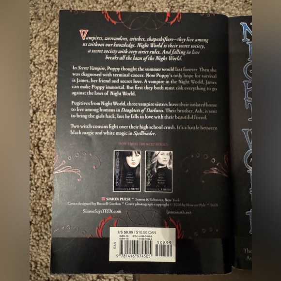 Night World Series by LJ Smith Paperback Volumes 1-3 - Picture 4 of 12